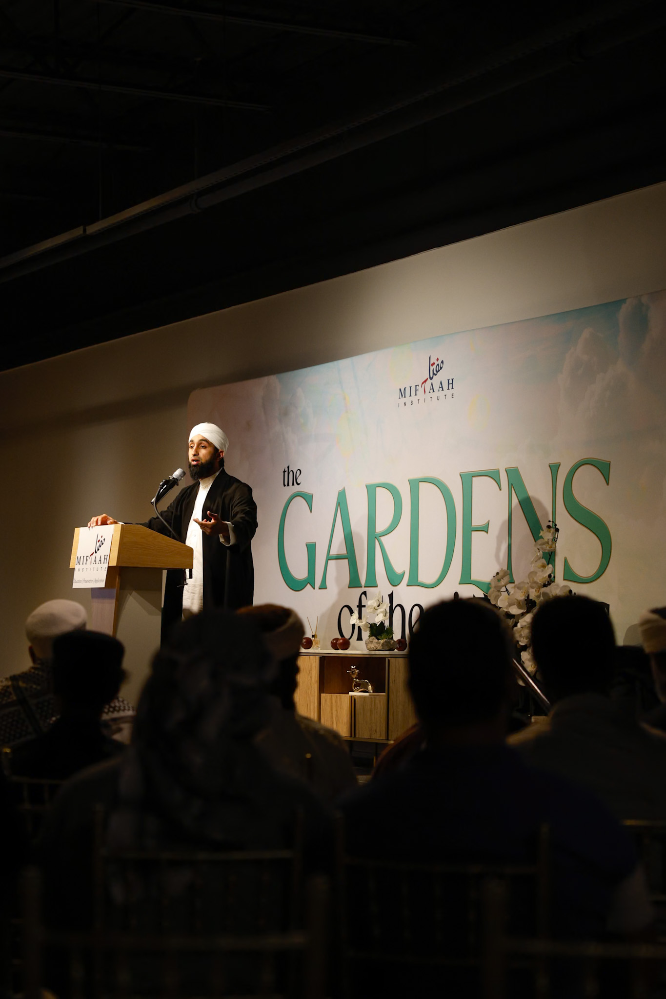 Speaker at event
